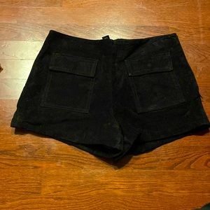 Faux Suade Shorts